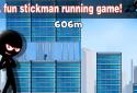 Stickman Roof Running screenshot 3
