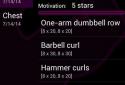 Muscle Strategy: Workout Diary screenshot 2
