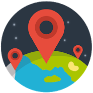 Checkin Friends Map / Карта чекинов друзей