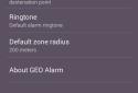 GEO Alarm / Гео-будильник screenshot 4