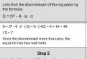 Решатель Квадратных Уравнений / QuadCalc+ screenshot 2