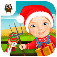 Sweet Baby Girl Farm Adventure