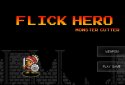 Flick Hero - Monster Cutter screenshot 1