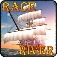 Turbo River Racing Ship 3D