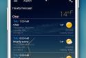 Transparent clock & weather screenshot 2