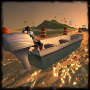 River Boat Parking 3D