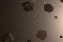 Asteroids 3D Cosmic explosion screenshot 1