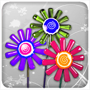 Glass Flowers Live Wallpaper