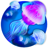 Night Light Jelly Fish 3D LWP