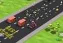 Blocky Cars: Traffic Rush screenshot 1