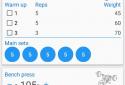 5x5 Workout Logger screenshot 2