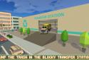 Blocky Garbage Truck SIM screenshot 5