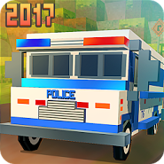 Blocky San Andreas Police 2017
