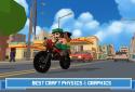 Moto Rider 3D: Blocky City 17 screenshot 2