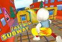 3D Train Castle Kids Surf  Run screenshot 3
