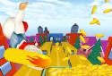 3D Train Castle Kids Surf  Run screenshot 5