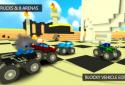 Blocky Monster Truck Smash screenshot 2