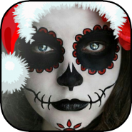 Christmas Face Makeup