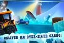 Ice Road Truck Driving Race screenshot 2