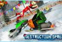 Snowmobile Crash Derby 3D screenshot 2