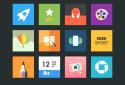 Flatout Minimal IconPack Theme screenshot 11