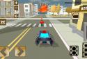 Blocky Hover Car: City Heroes screenshot 3
