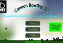 Cannon Bowling 3D: Aim & Shoot screenshot 7