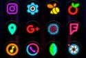 Neon Glow C - Icon Pack screenshot 1