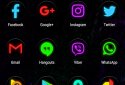 Neon Glow C - Icon Pack screenshot 2