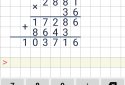 Калькулятор в столбик screenshot 1