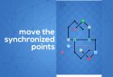 Dots Sync - Symmetric brain game screenshot 1