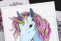 Coloring book 2019 - Unicorns and Mandalas screenshot 2