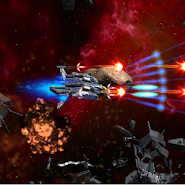 3D Space Shooter:  Bullet Hell Meja Infinity