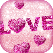 Glitter Love Wallpaper