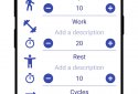 Tabata Timer: Interval Timer Workout Timer HIIT screenshot 1