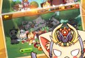 Cat King - Dog Wars: RPG Summoner Battles screenshot 1