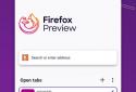 Firefox Preview screenshot 1