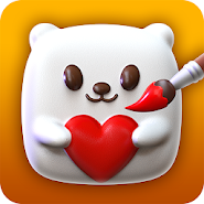 Squishy Magic: 3D Art Coloring 