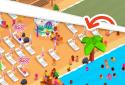 Idle Beach Tycoon : Cash Manager Simulator screenshot 1