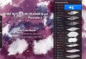 Georg's Watercolor Splash & Splatter Dual Brush  screenshot 1