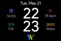 Pixel Minimal Watch Face screenshot 9