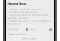 Memori Note -Notes to remember screenshot 3