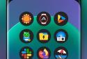 Pix Up Dark Material Icon Pack screenshot 1