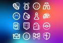 Aline White: linear icon pack screenshot 6