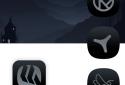 Midnight Dark Icon Pack screenshot 1