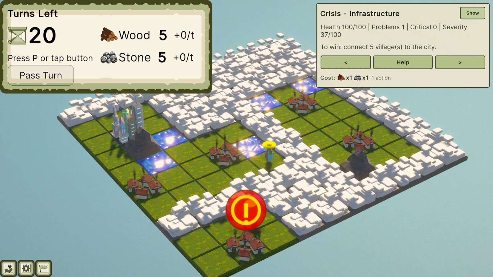 Connected Roots background