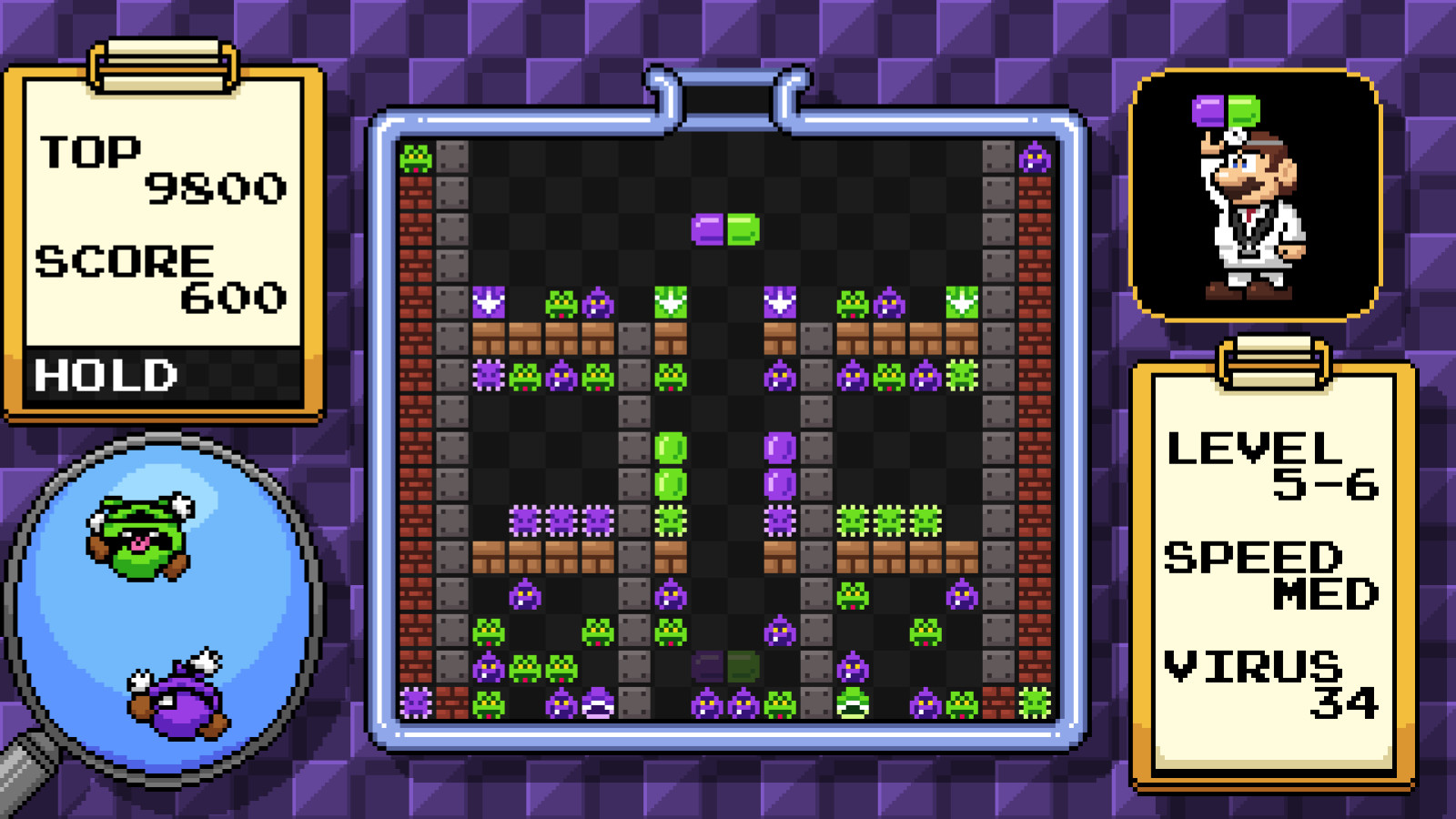 Dr. Mario Mania background