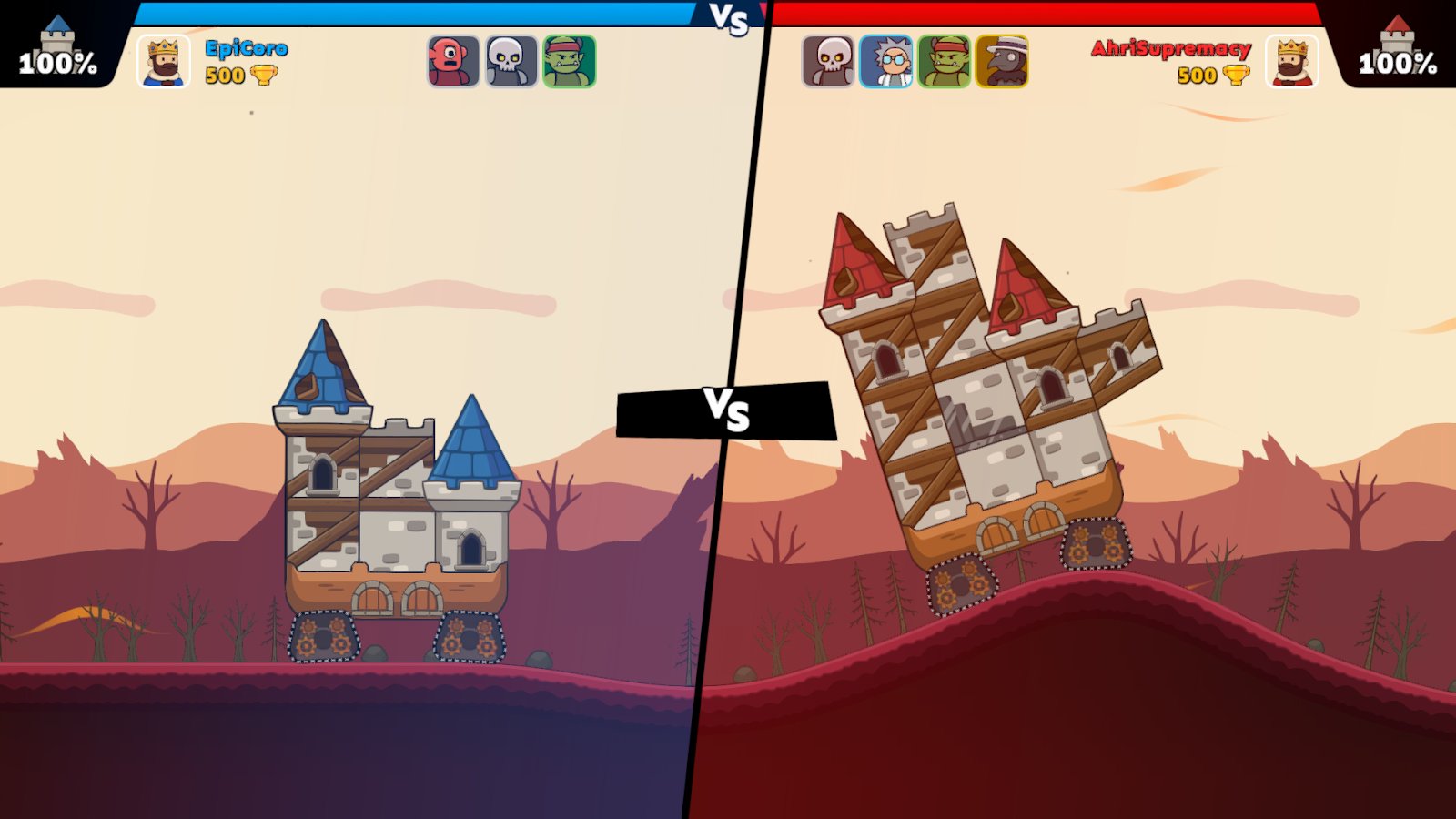 Castle Busters background
