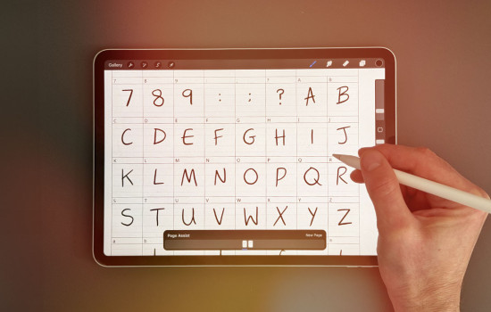 Как превратить рукописный текст в шрифт